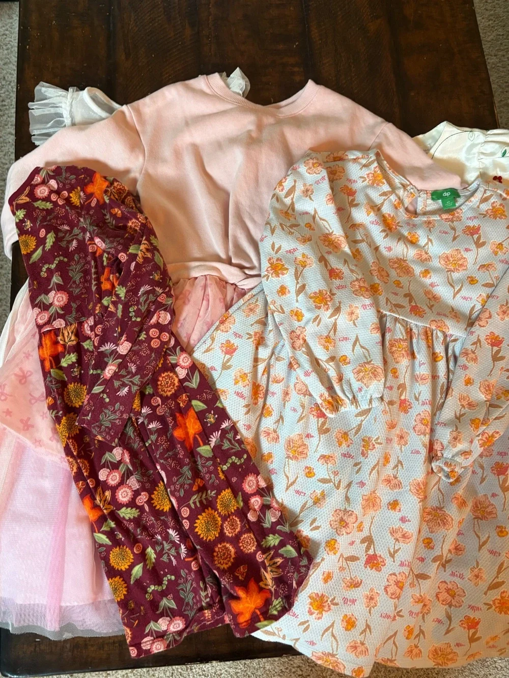 Bundle of 11 Dresses in Kids Size 5T, 4T